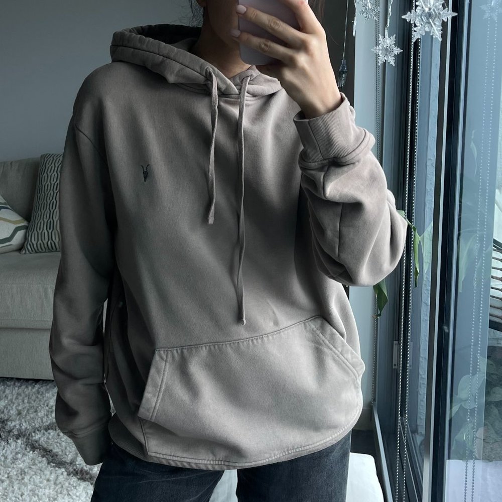 All saints hoodie S Size (oversize)
